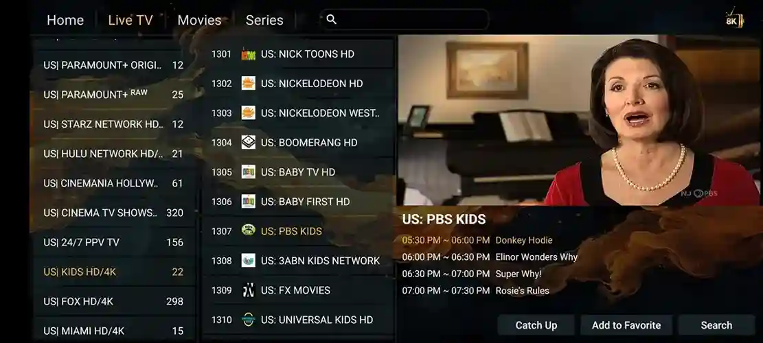 Preview 4 - Area 69 IPTV Premium IPTV Subscription