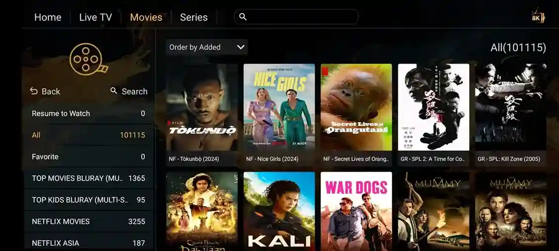 Preview 5 - Area 69 IPTV Premium IPTV Subscription